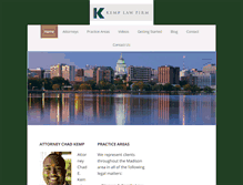 Tablet Screenshot of ckemplaw.com